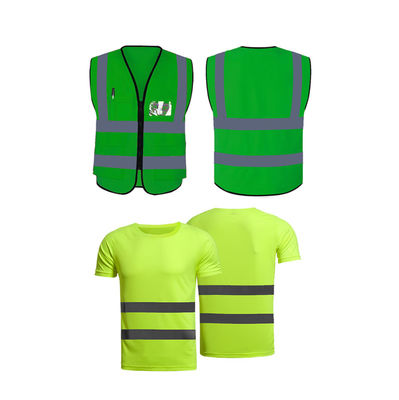 สีชมพู เสื้อกั๊กสะท้อนแสงสำหรับขี่มอเตอร์ไซค์ ลายทหาร สีดำ สีน้ำเงิน ตาข่าย Heavy Duty สีส้ม สีเหลือง สีเขียว