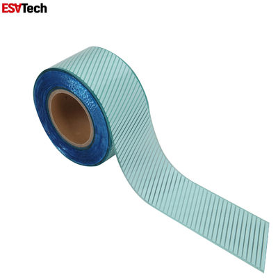 ฟิล์มถ่ายเทความร้อนสะท้อนแสงสีรุ้งโพลียูรีเทน Retro Reflex Tape Hi Vis Segmented EN20471