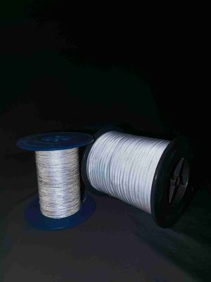 เส้นด้ายสะท้อนแสงสีม่วงดำสีเทาสำหรับเชือกสีส้ม 2 มม. ทัศนวิสัยสูง